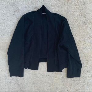 Calvin Klein Black Cropped Cardigan